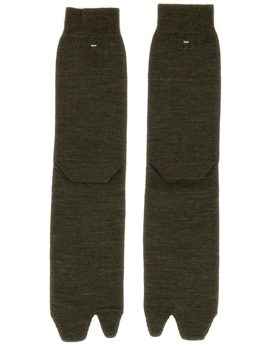 Maison Margiela Socks - Green | Wanan Luxury