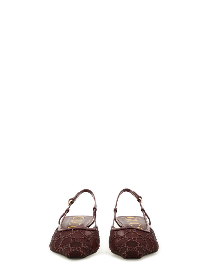 Gucci Sandals - Burgundy | Wanan Luxury