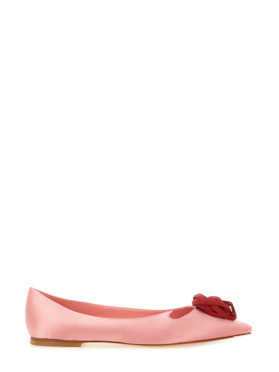 ROGER VIVIER Flat Shoes - Pink | Wanan Luxury