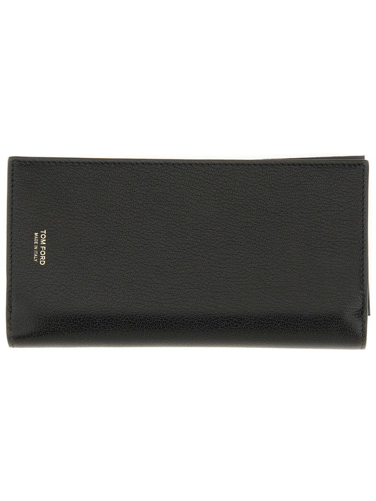 Vertical Leather Wallet