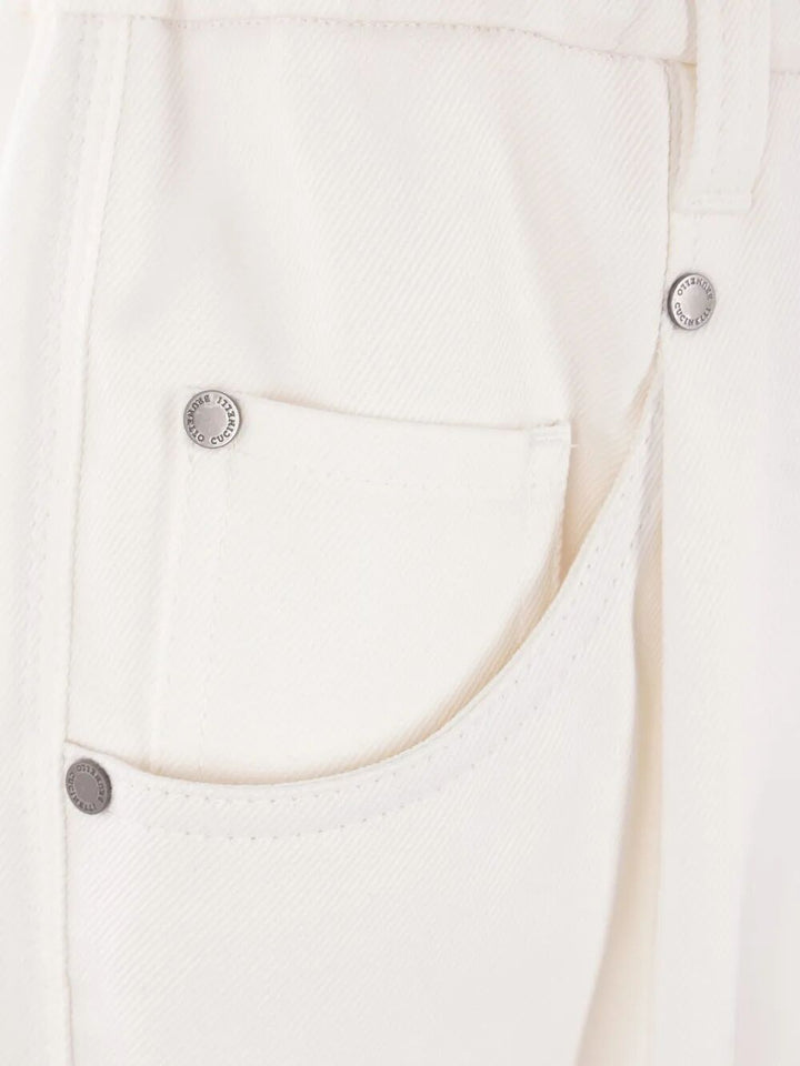 Brunello Cucinelli Cargo - White | c4f2406de7a4e9cc87ab9d17dff0f6b463ca9433