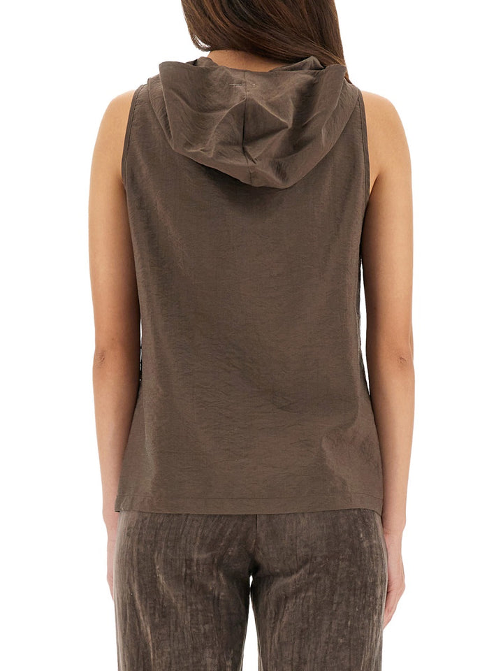 Alysi Tops - Brown | Wanan Luxury