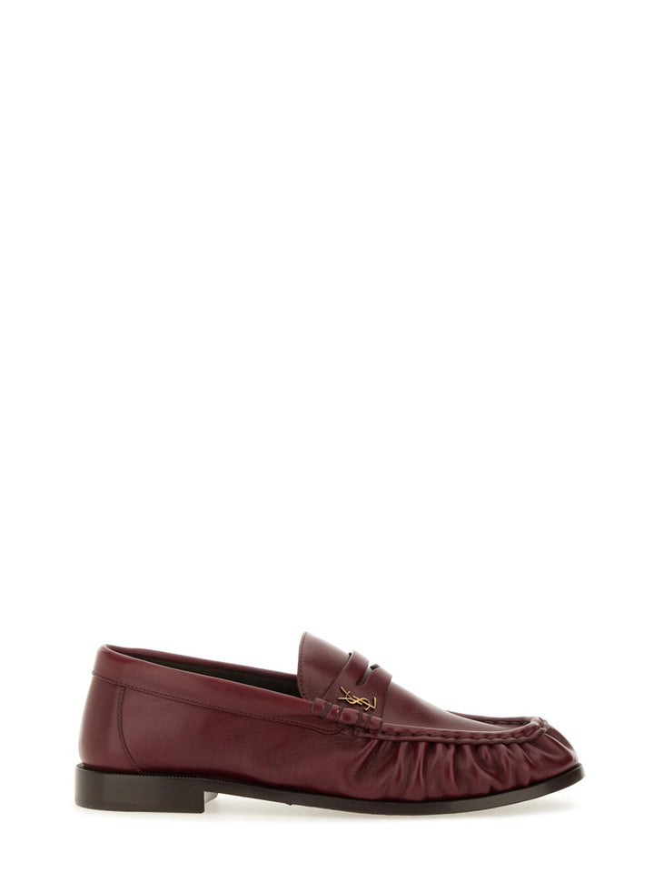 Saint Laurent Loafers - Burgundy | Wanan Luxury