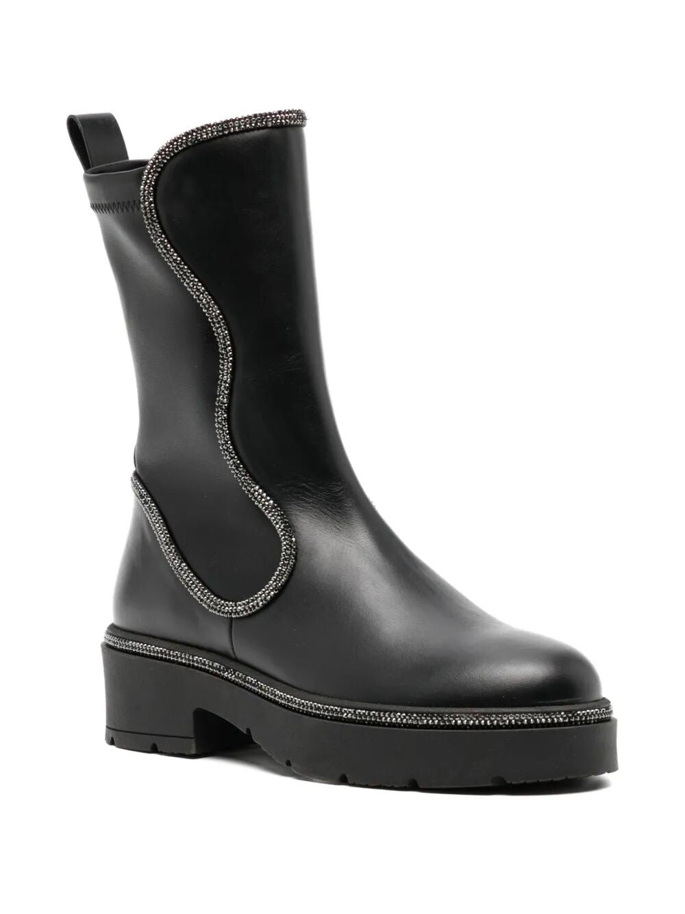 Rene Caovilla Boots - Black | f173bef488473fa877c18bfb2d8998b91090f0ce