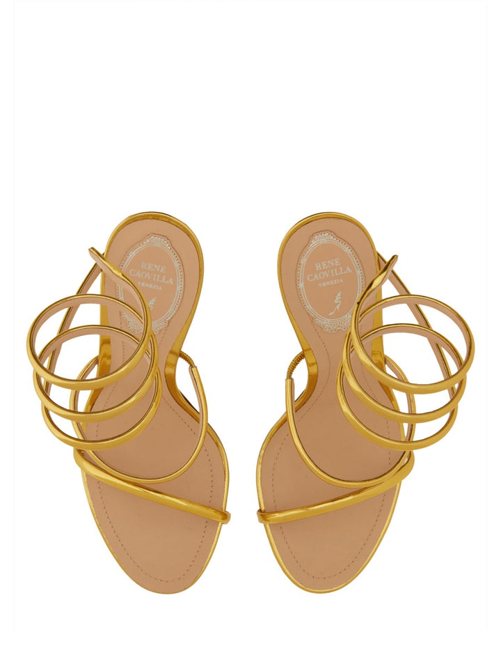 Rene Caovilla HEELS - Gold | 0e0c3f8e1fc6c28977b216e45d687b0f53101c6f