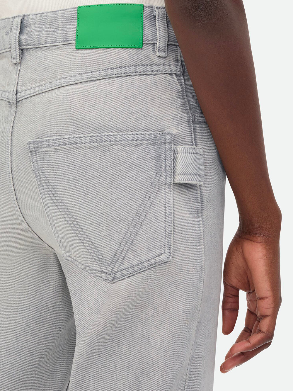 Bottega Veneta Flared - Grey | 696524fd027fa4d267931c21f1ca26275778e8f6