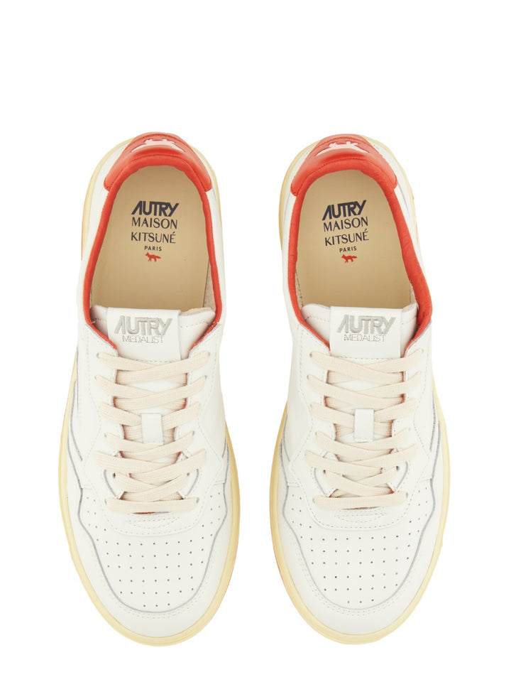 AUTRY X MAISON KITSUNÉ Sneakers - White | Wanan Luxury