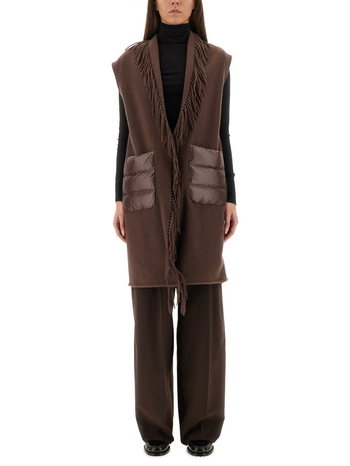 Herno Gilet - Brown | Wanan Luxury