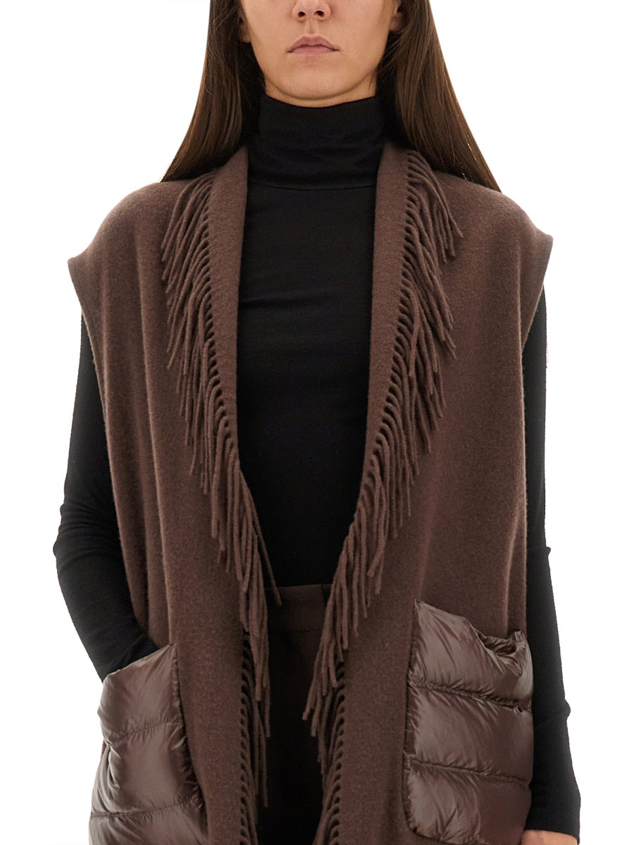 Herno Gilet - Brown | Wanan Luxury