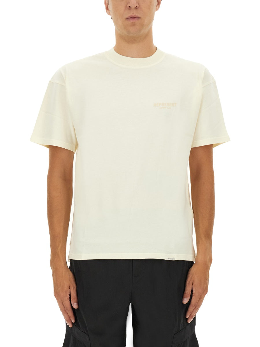 Represent T shirts - Beige | Wanan Luxury
