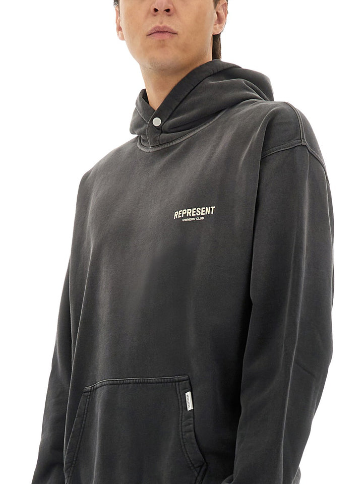 Represent Sweatshirts - Black | Wanan Luxury