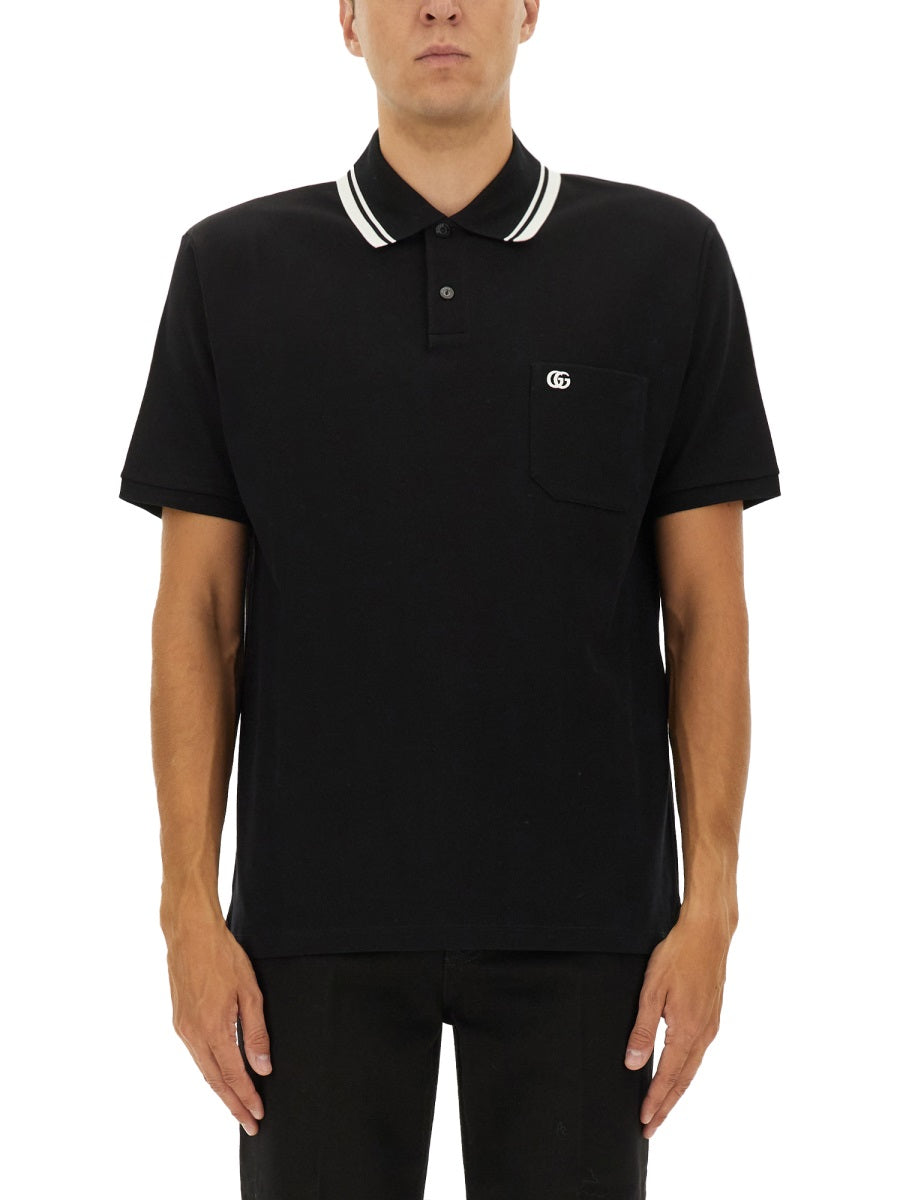 Gucci Polo - Black | Wanan Luxury