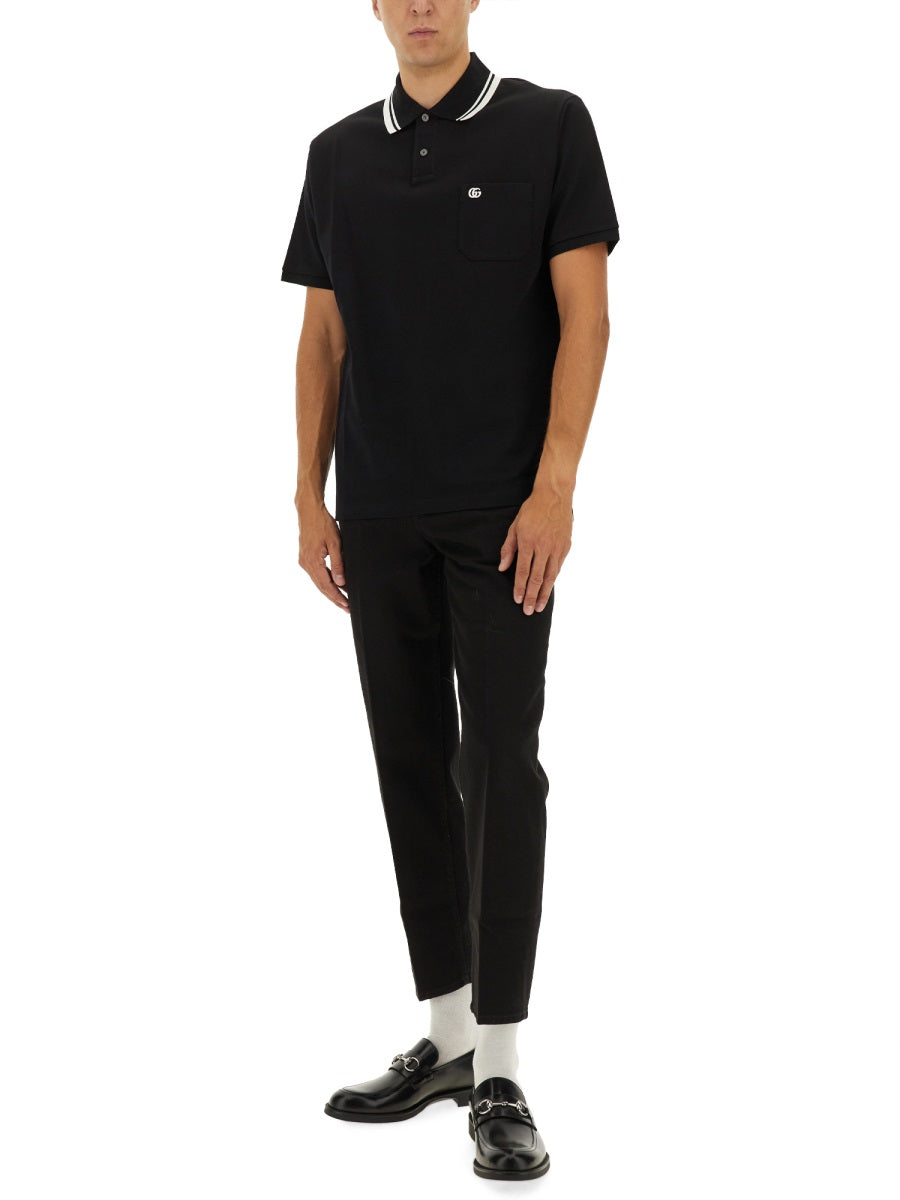 Gucci Polo - Black | Wanan Luxury