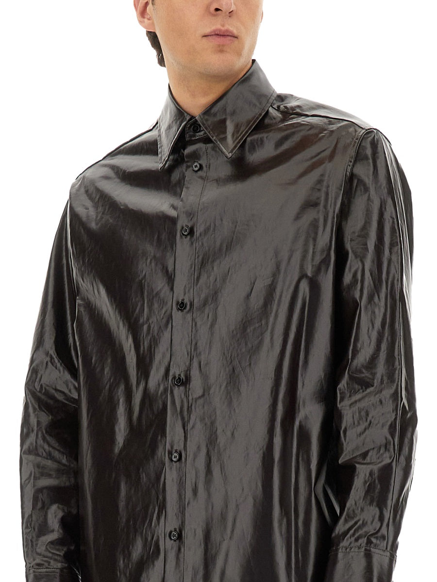 Mm6 Maison Margiela Shirts - Brown | f822ccd5baa150007f8f8794dab2b4c2fac59fd0