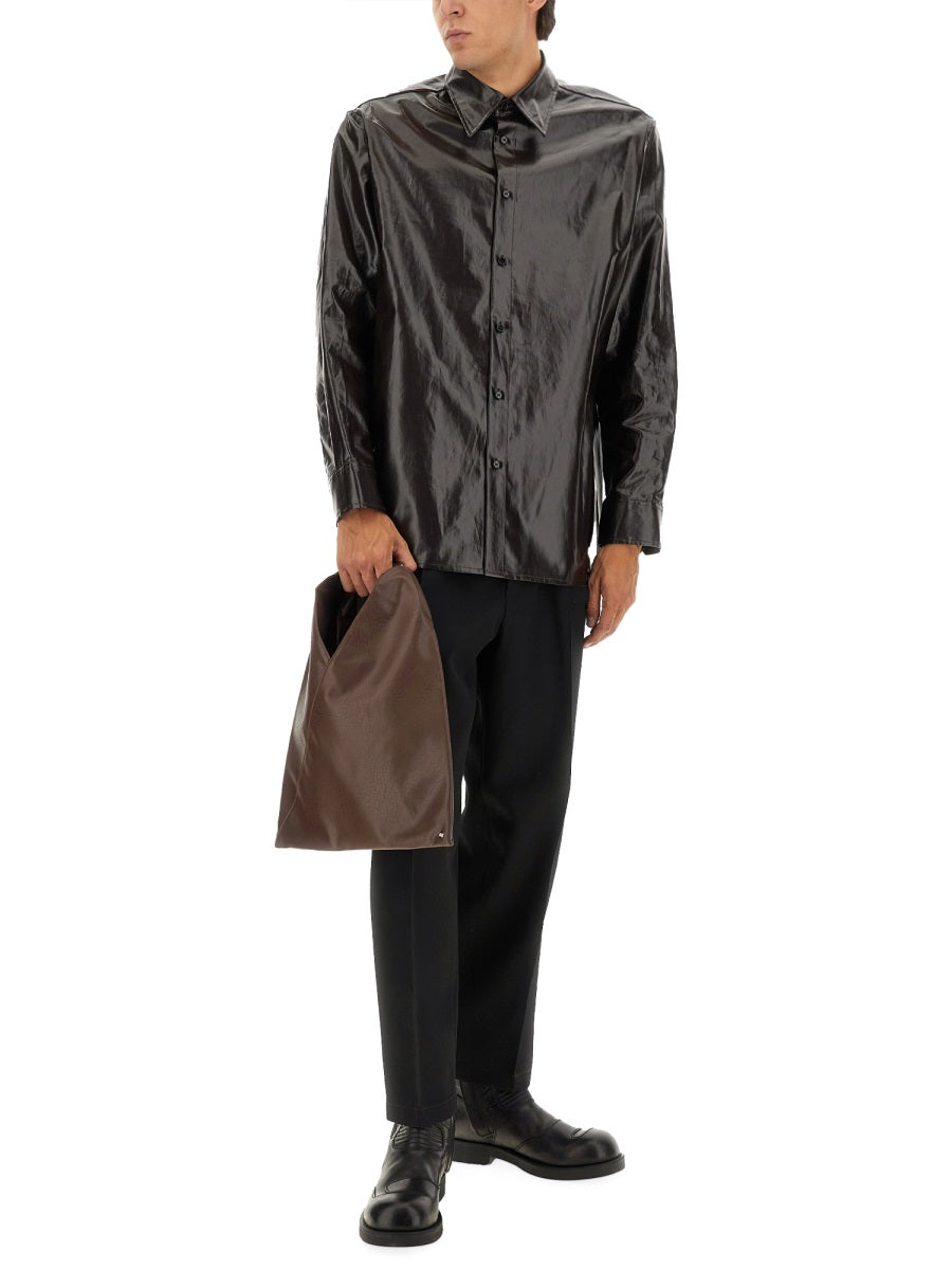 Mm6 Maison Margiela Shirts - Brown | ee3bb0670434c76b4bb670fc3ce7f8e7e699d3df