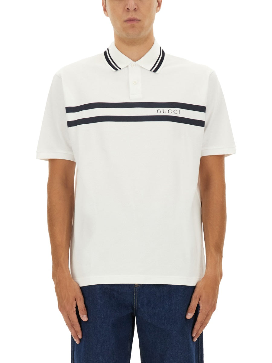 Gucci Polo - White | Wanan Luxury
