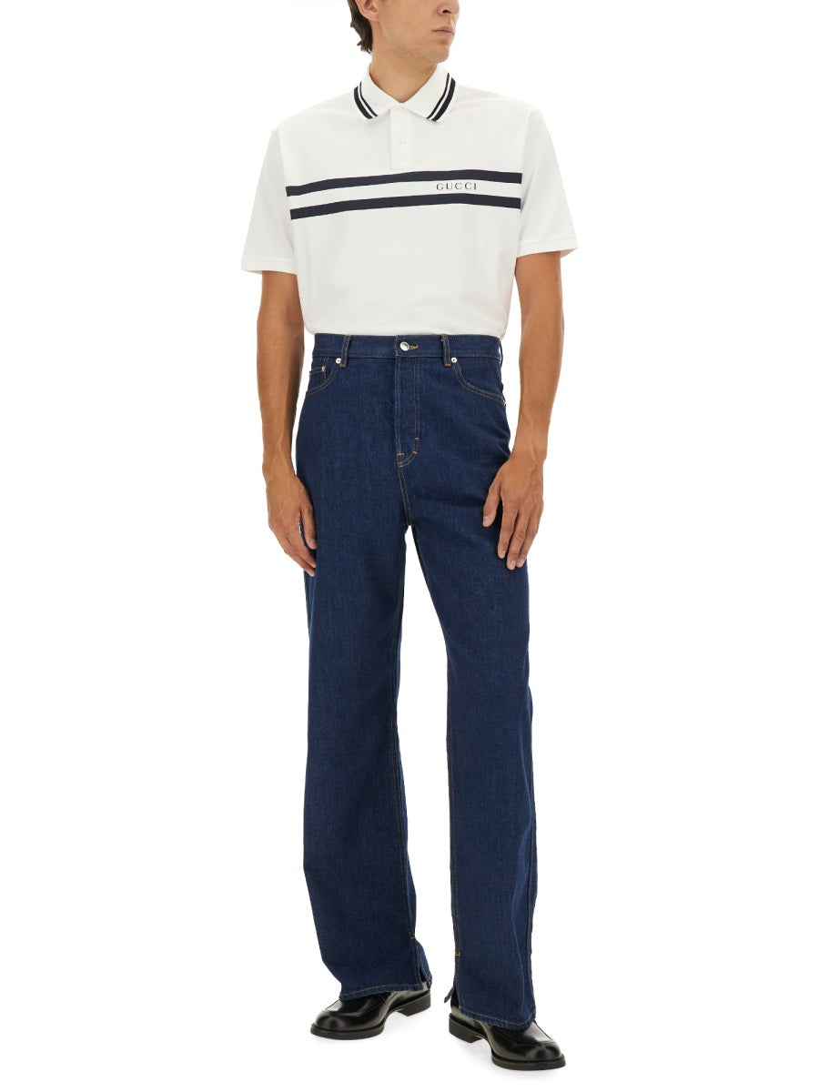 Gucci Polo - White | Wanan Luxury