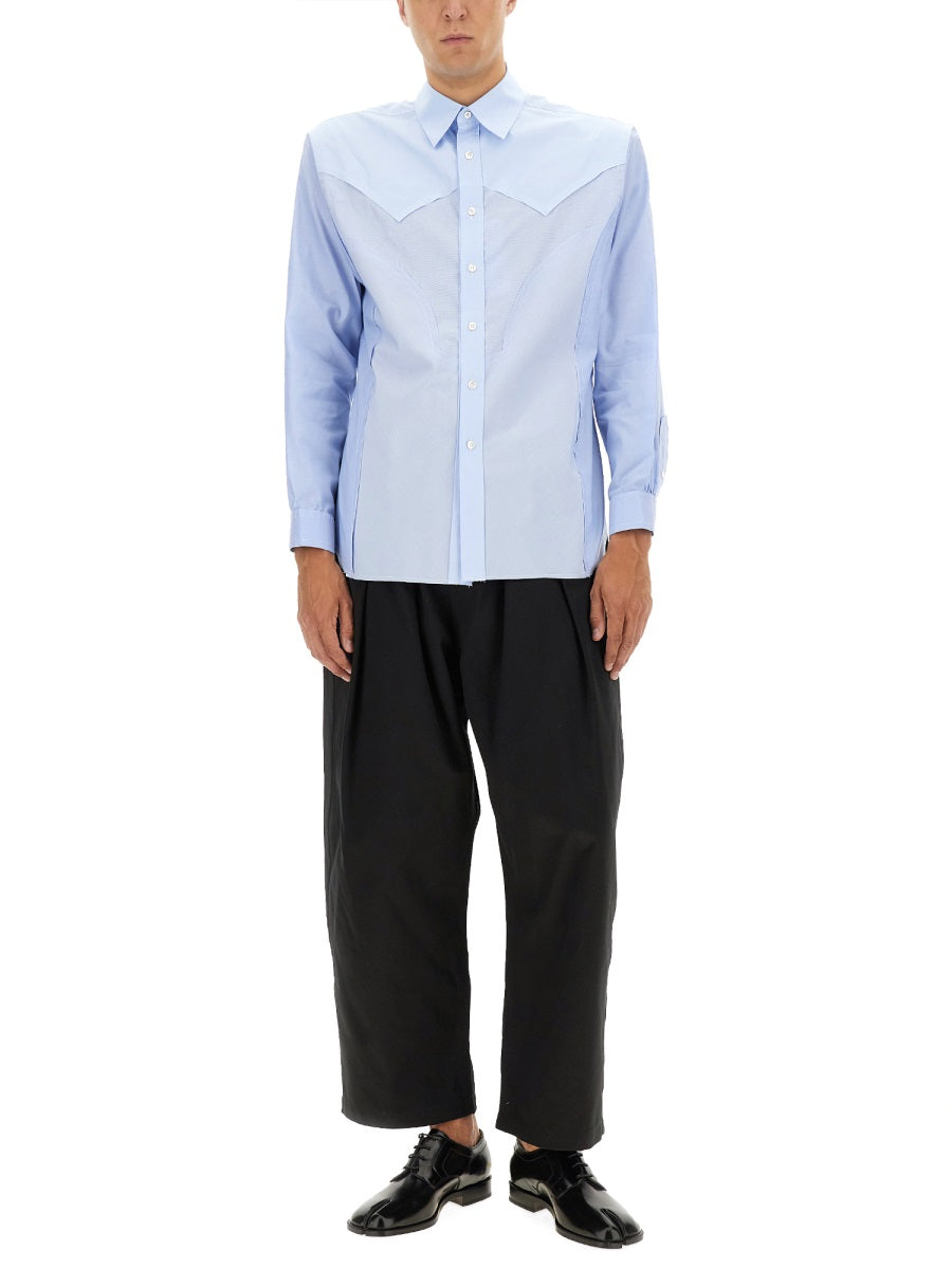 Maison Margiela Shirts - Light Blue | Wanan Luxury