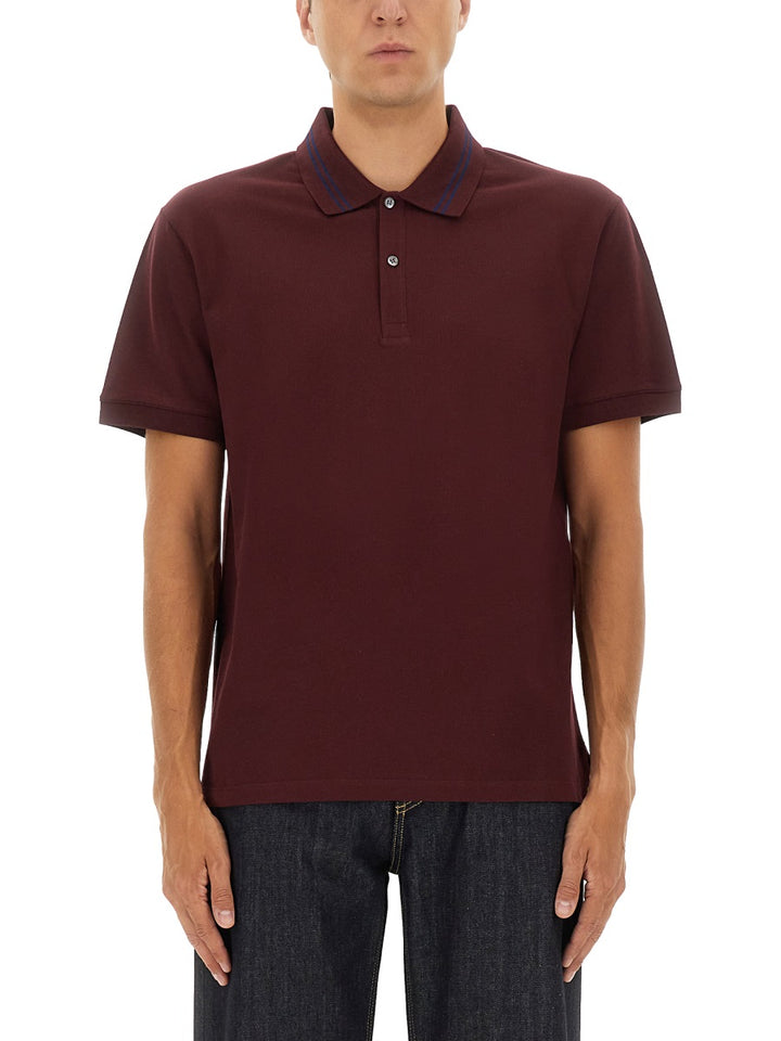Alexander McQueen Polo - Burgundy | Wanan Luxury