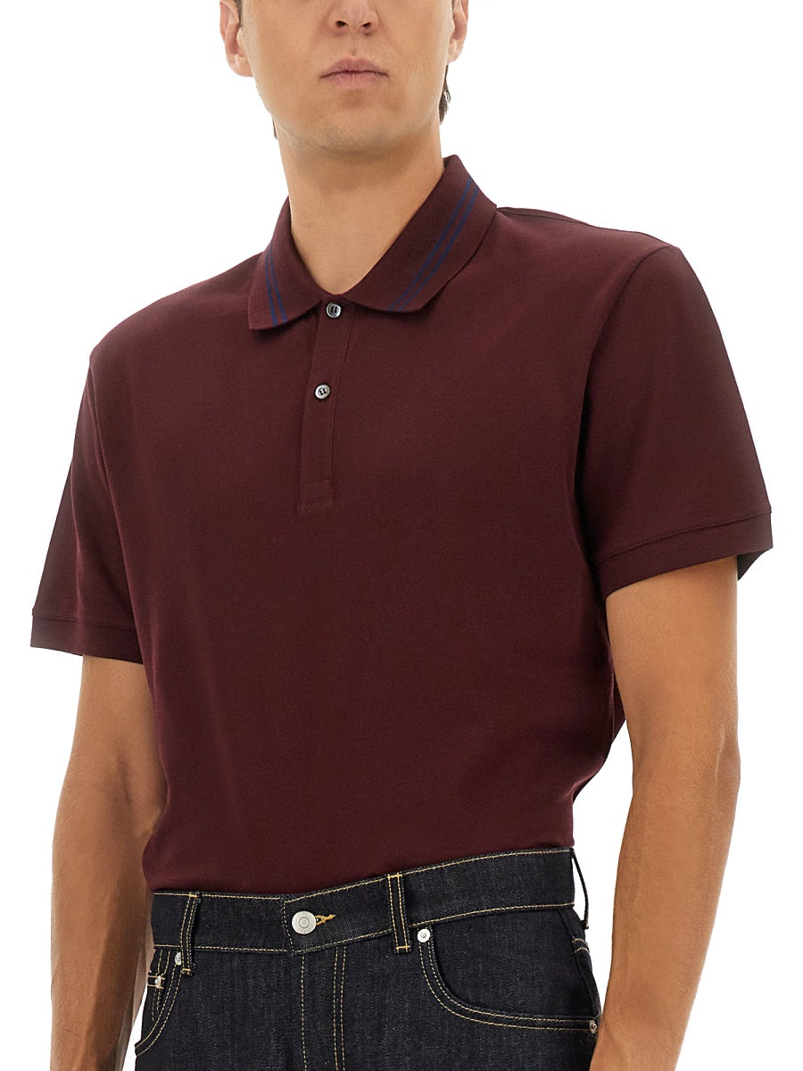 Alexander McQueen Polo - Burgundy | Wanan Luxury