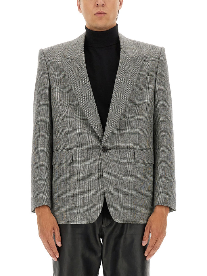 Saint Laurent Jackets - Grey | Wanan Luxury