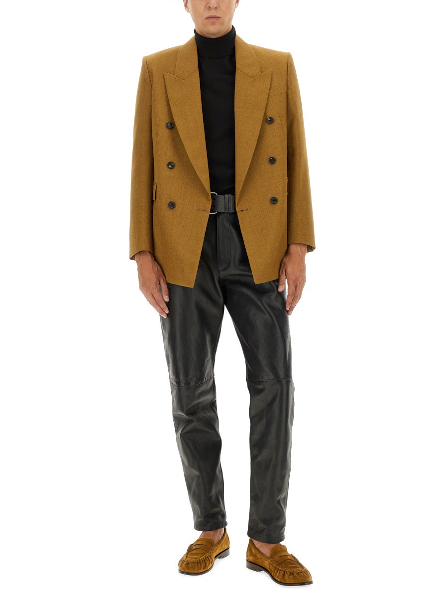 Saint Laurent Jackets - Brown | Wanan Luxury