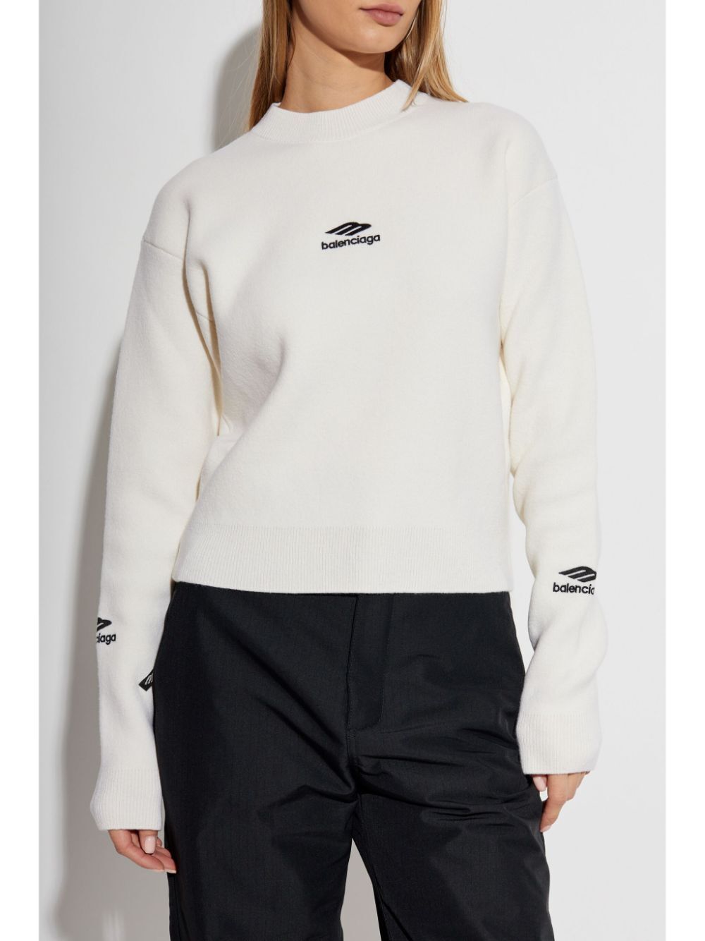 Balenciaga Pullover - White | 2605a14c2ddb9bf324cc896454ad4c62538674e9