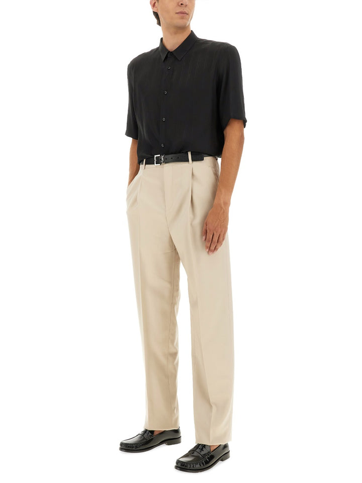 Saint Laurent Pants - Beige | Wanan Luxury