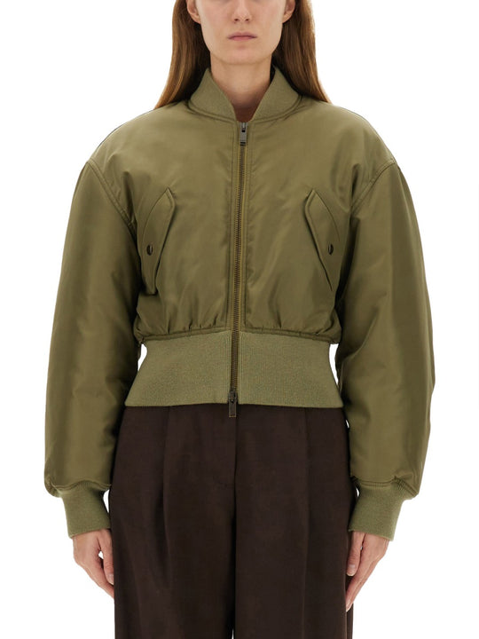 Nylon Bomber Jacket