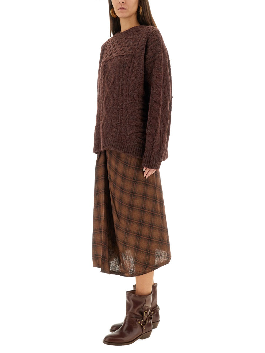 Isabel Marant Etoile Sweaters - Burgundy | Wanan Luxury