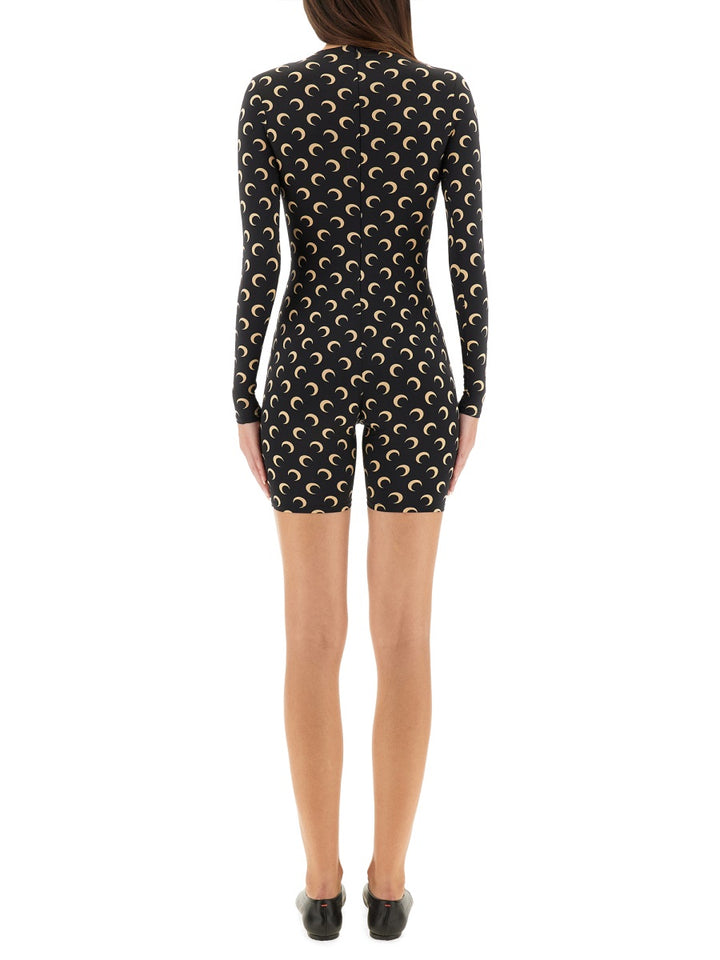 Marine Serre Jumpsuits - Black | Wanan Luxury