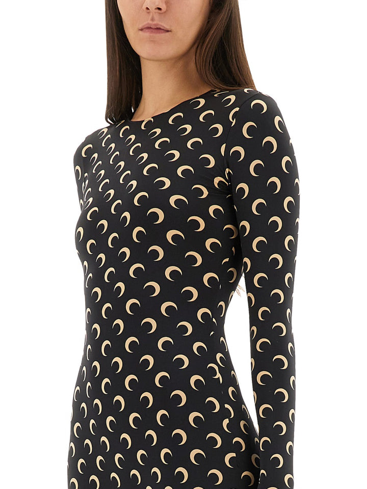 Marine Serre Jumpsuits - Black | Wanan Luxury