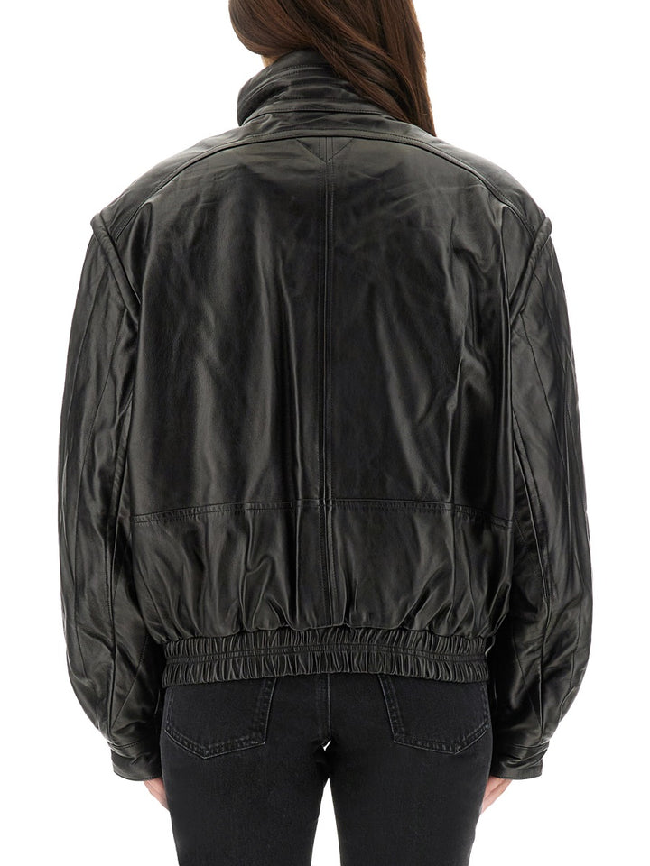 Isabel Marant Leather Jackets - Black | Wanan Luxury