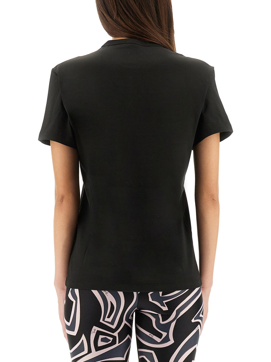 Emilio Pucci T shirts - Black | Wanan Luxury