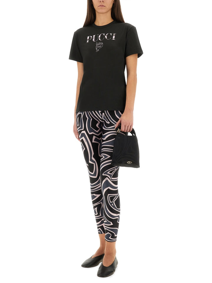 Emilio Pucci T shirts - Black | Wanan Luxury