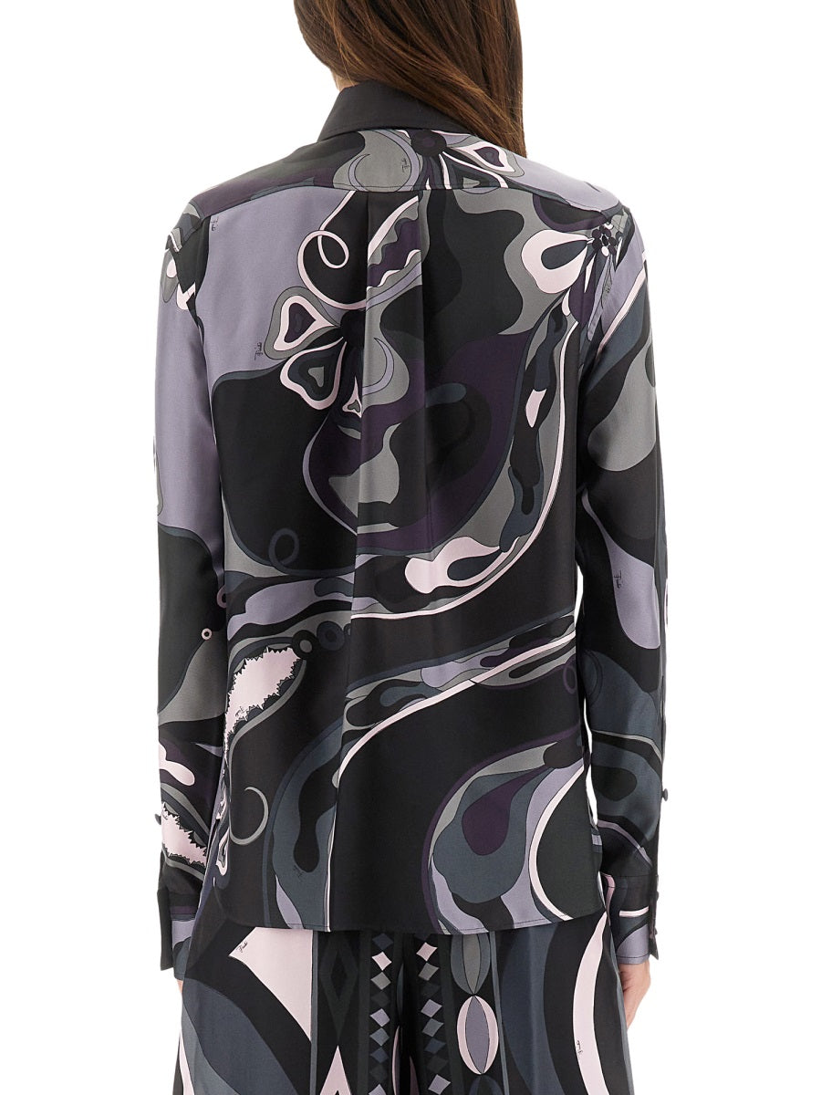Emilio Pucci Shirts - Black | Wanan Luxury