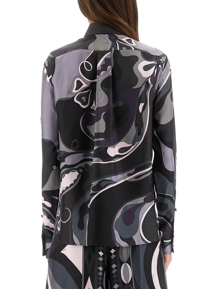 Emilio Pucci Shirts - Black | Wanan Luxury