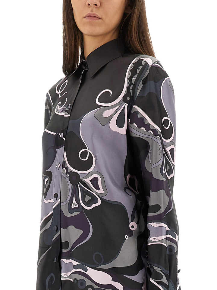 Emilio Pucci Shirts - Black | Wanan Luxury