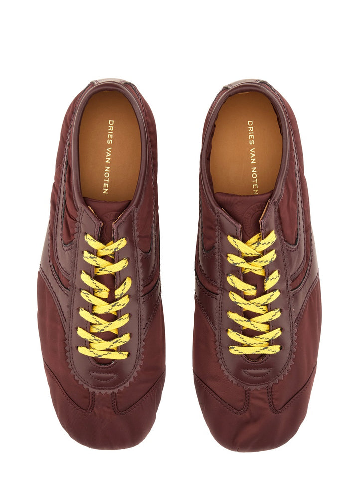 Dries Van Noten Sneakers - Burgundy | Wanan Luxury