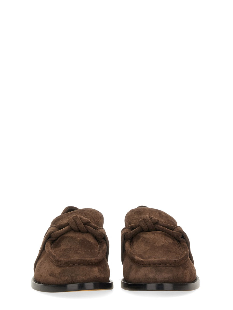 Bottega Veneta Loafers - Brown | Wanan Luxury