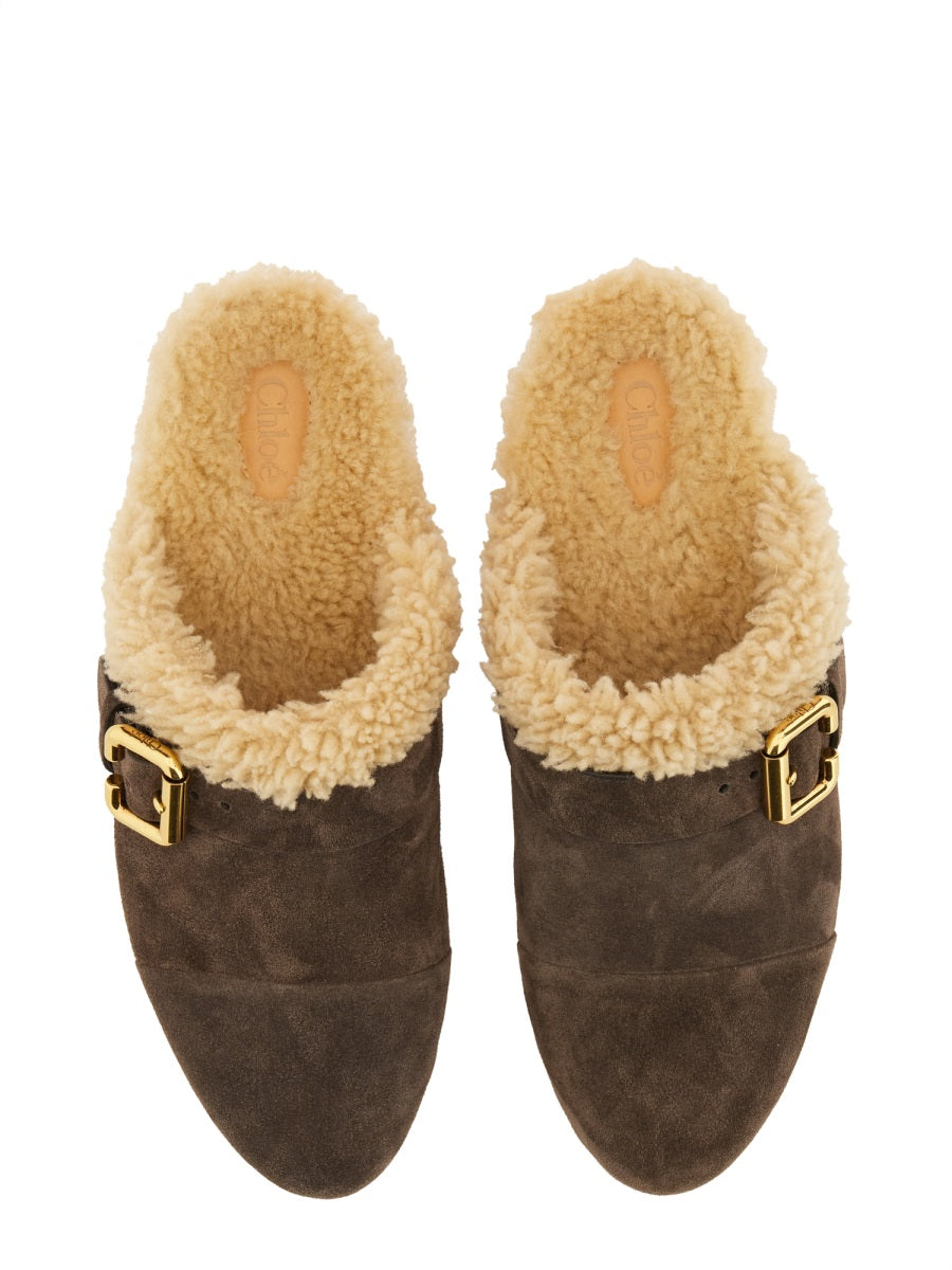 CHLOÉ Flat Shoes - Brown | Wanan Luxury