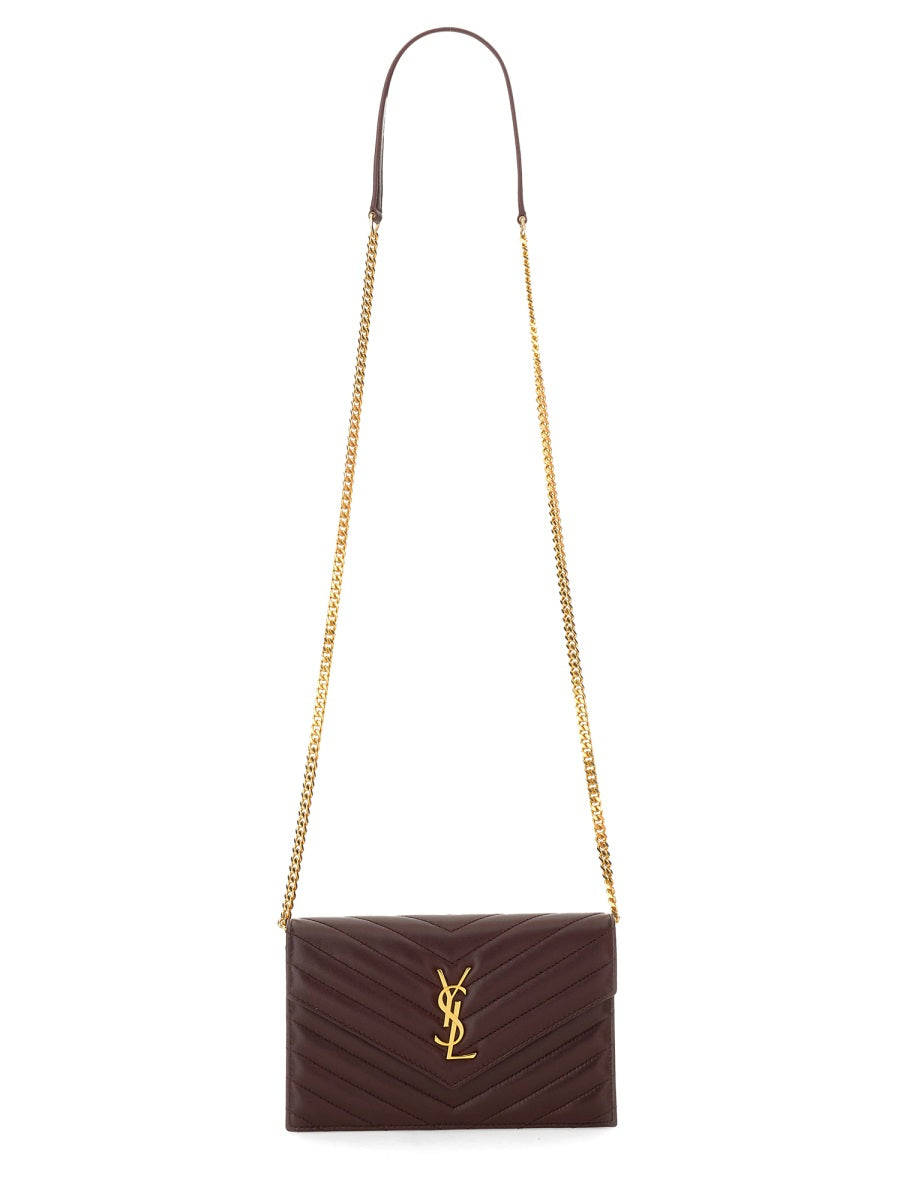 Saint Laurent Shoulder Bags - Burgundy | Wanan Luxury