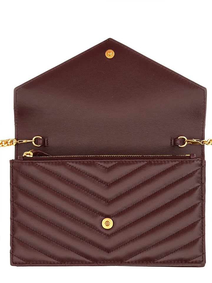 Saint Laurent Shoulder Bags - Burgundy | Wanan Luxury