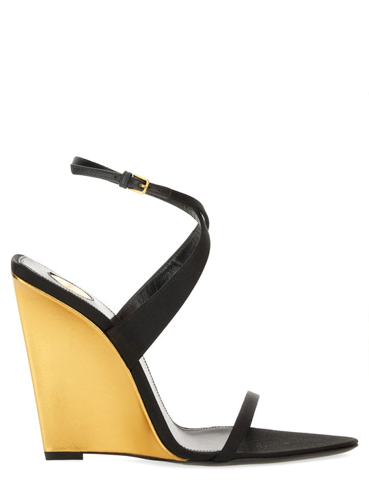 "Salomé" Sandal With Wedge