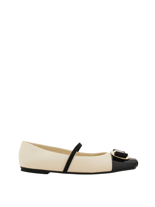 Bicolor New Vara Plate Ballerinas