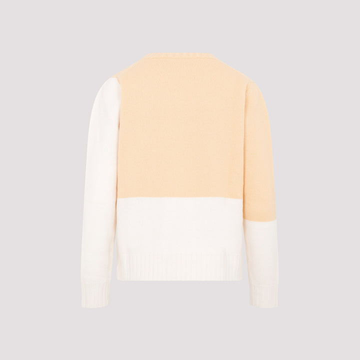 Jil Sander Pullover - Yellow & Orange | 0beeb038dbc6b32d562eccb8e05bc21041be0021