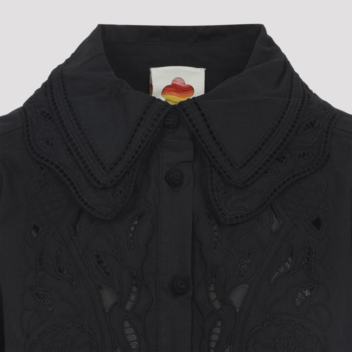 Farm Rio Shirts - Black | 5ac32c56be976376e114696a31ccdb358f13a99a