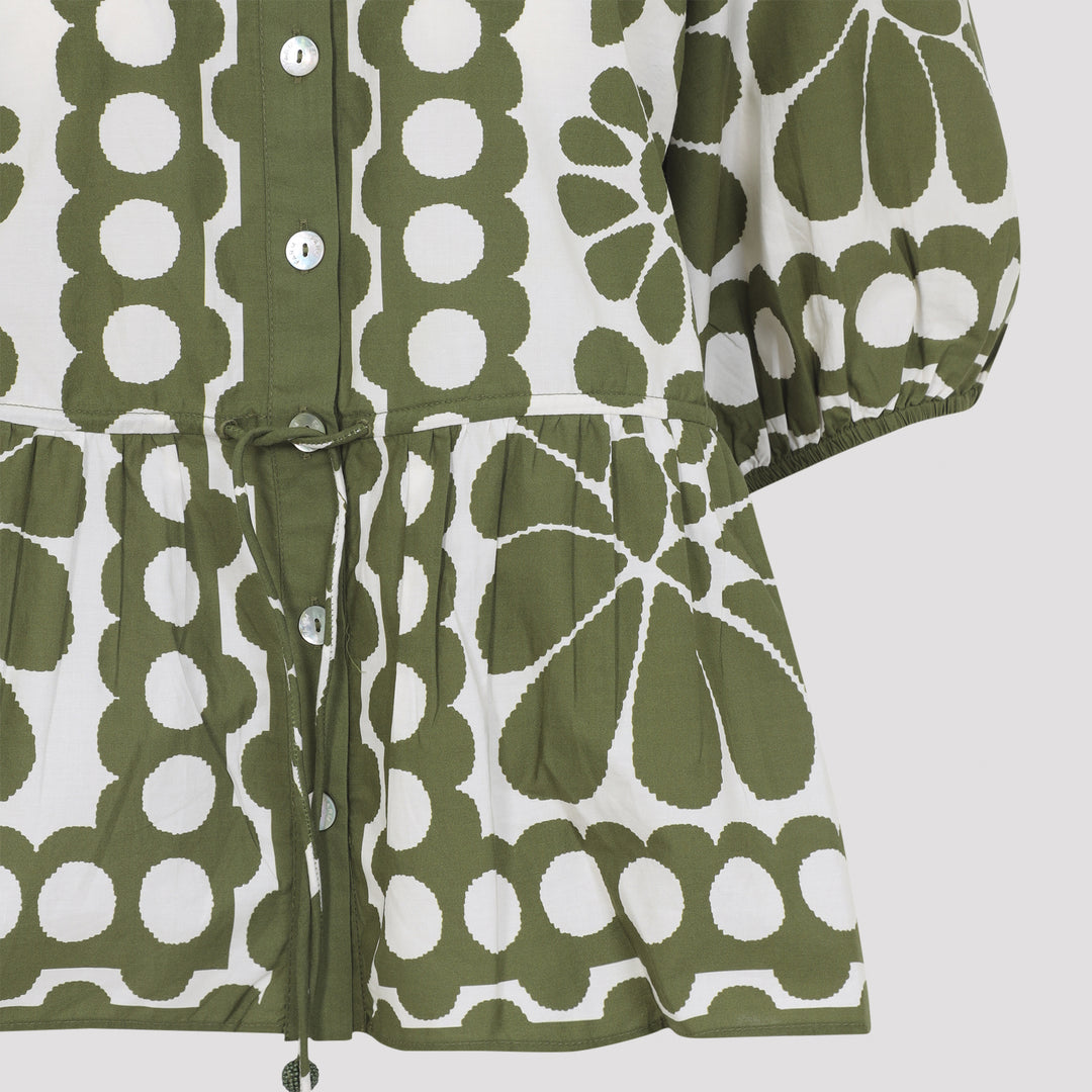 Farm Rio Shirts - Green | c77ad48eaef6009db3b80ed3c876d4a439bfced7