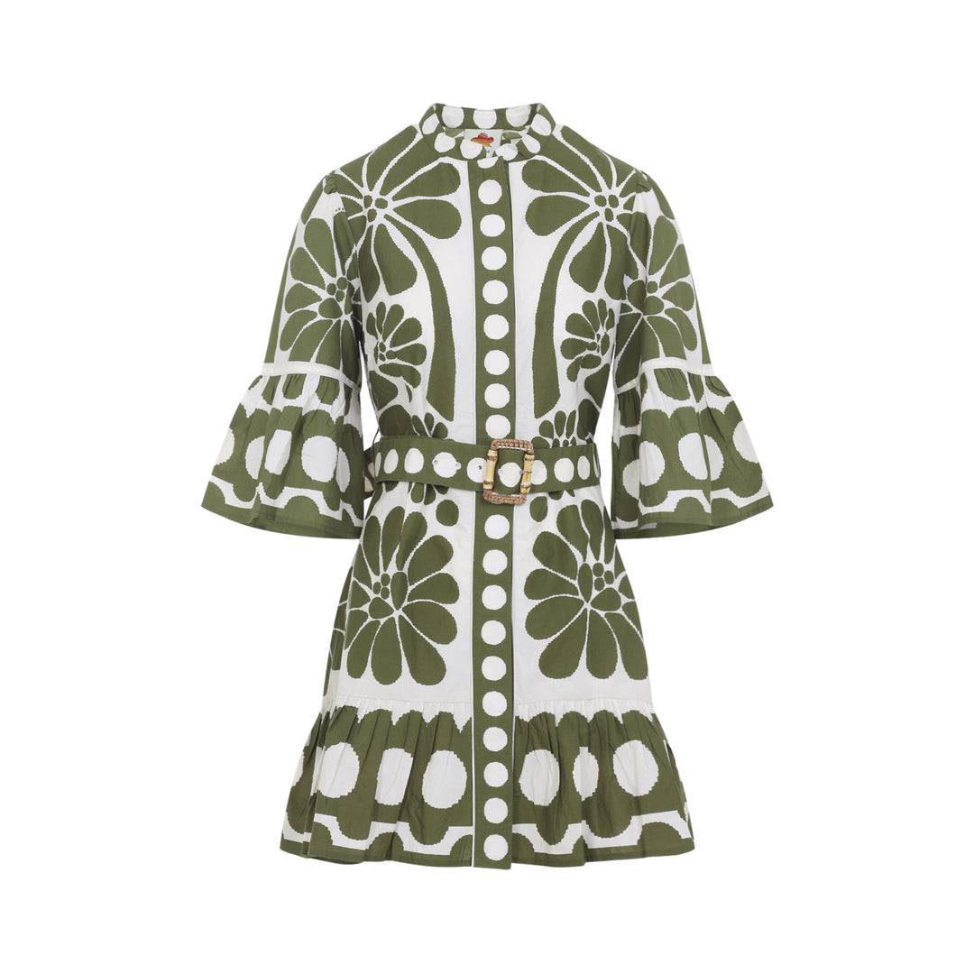 Farm Rio Mini dresses - Green | f35905281d16ed65e67f640d08e1f31c15a00c59