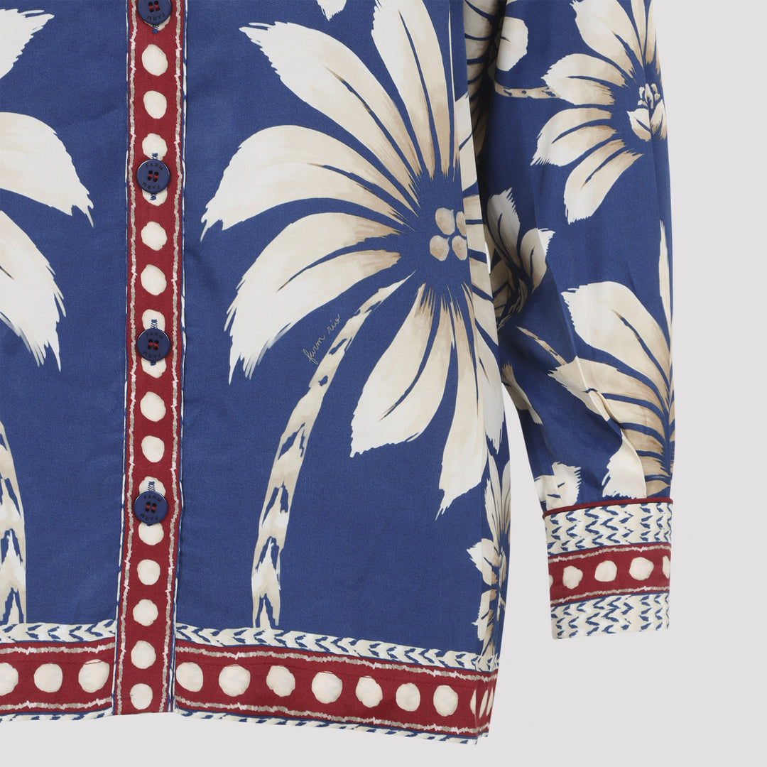 Farm Rio Shirts - Blue | 246b1d0e3c64e8a9649c39f9b05df538f6102a1f